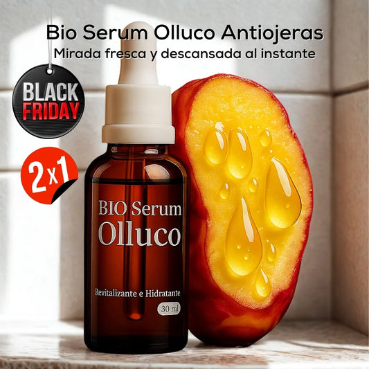 Bio Serum Olluco Antiojeras 2x1 - Mirada fresca y descansada al instante