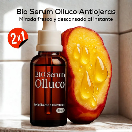 Bio Serum Olluco Antiojeras 2x1 - Mirada fresca y descansada al instante
