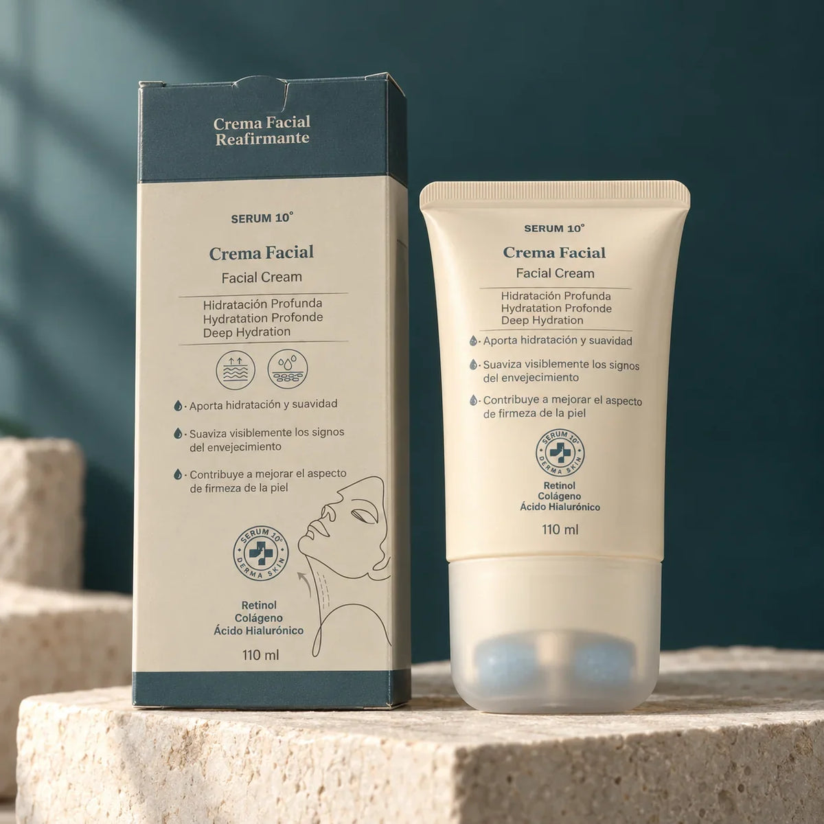 Crema Reafirmante de Cuello Serum 10 — CAR-01