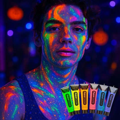Glow Halloween - Pintura Neón x6