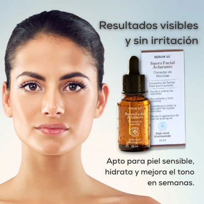 Serum KOJIC+ | Ilumina tu piel y borra manchas desde la raíz