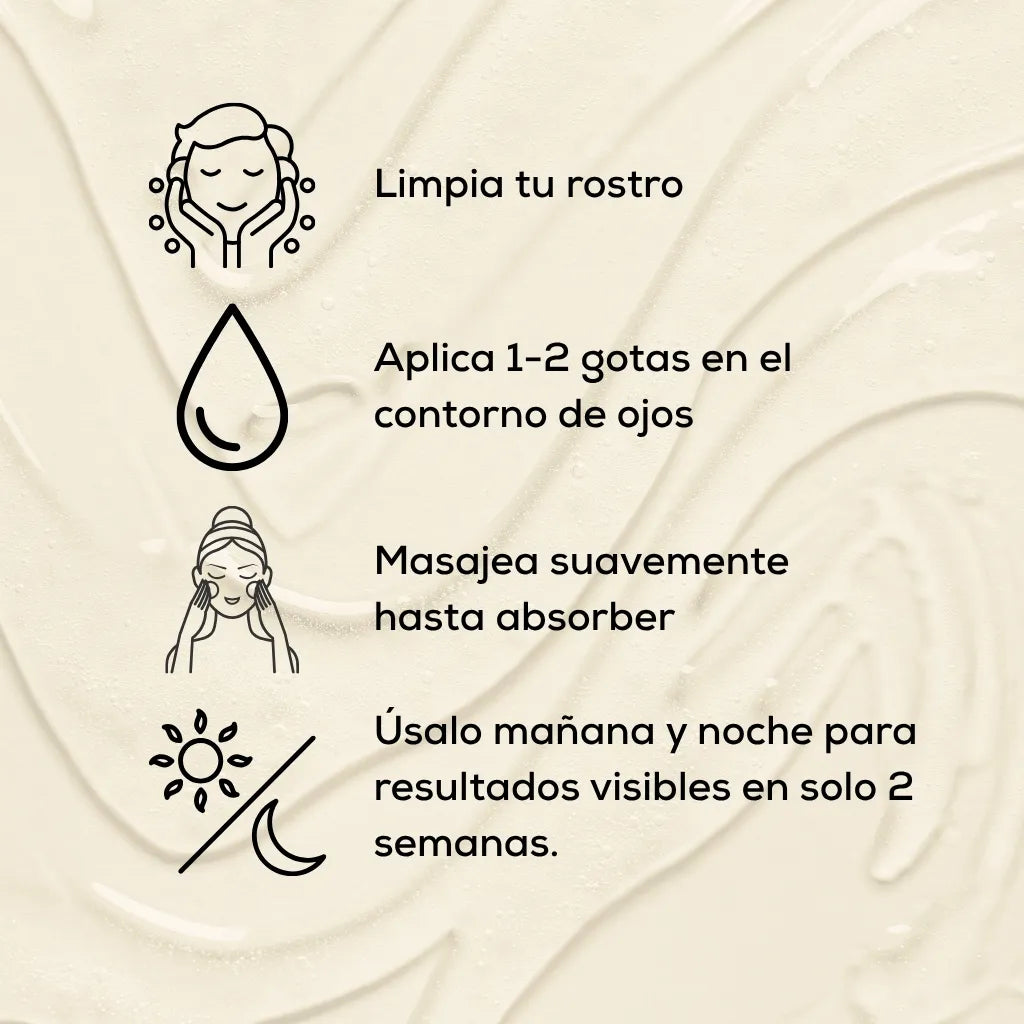 Bio Serum Olluco Antiojeras 2x1 - Mirada fresca y descansada al instante
