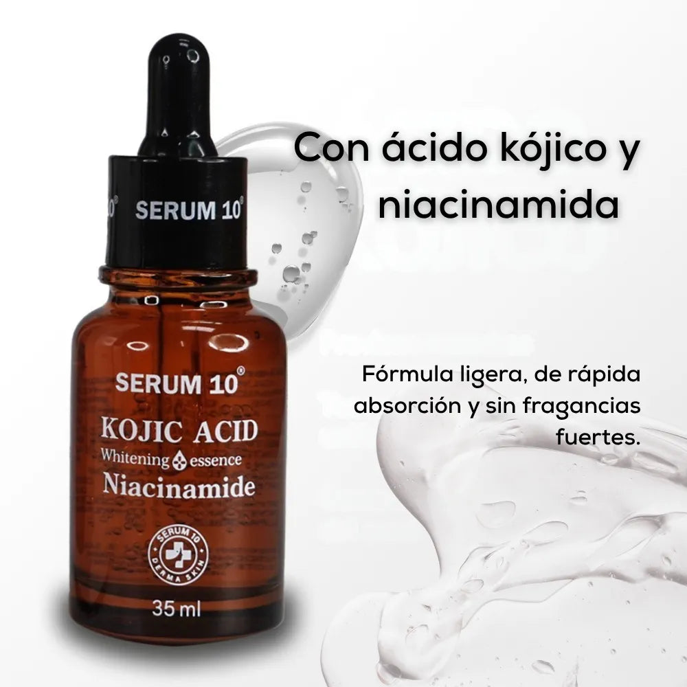 Serum Facial KOJIC+ | Ilumina tu piel y borra manchas desde la raíz