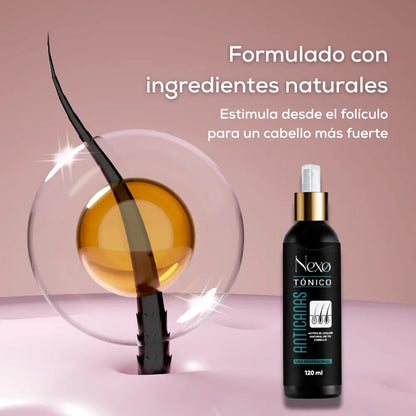 Tónico Anticanas Premium | Reactiva tu Color Natural desde la Raíz