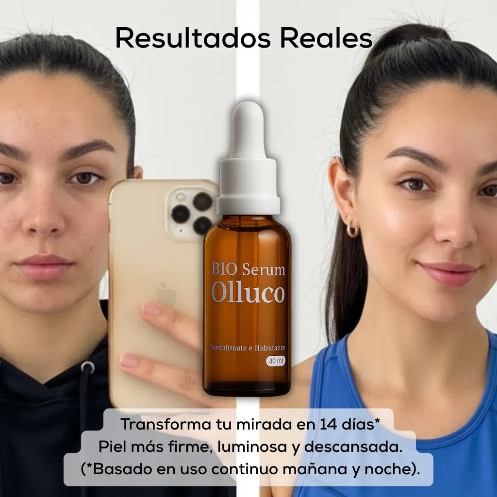 Bio Serum Olluco Antiojeras 2x1 - Mirada fresca y descansada al instante