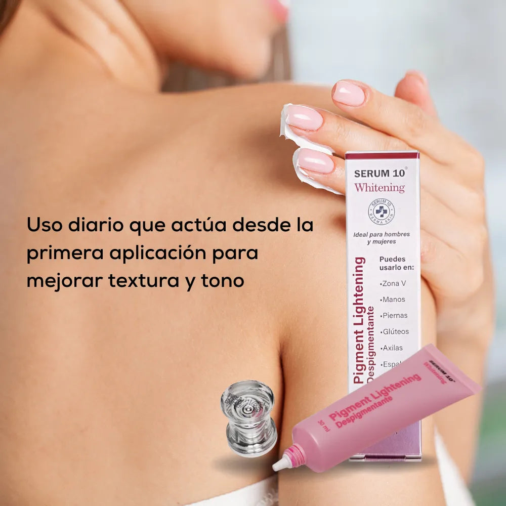 Gel Aclarante y Unificador | Dile adiós a manchas y tono desigual