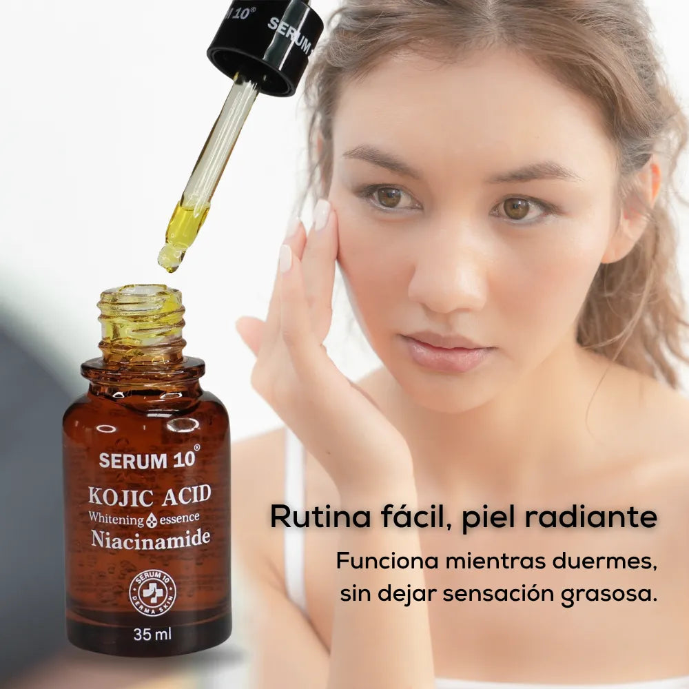 Serum Facial KOJIC+ | Ilumina tu piel y borra manchas desde la raíz