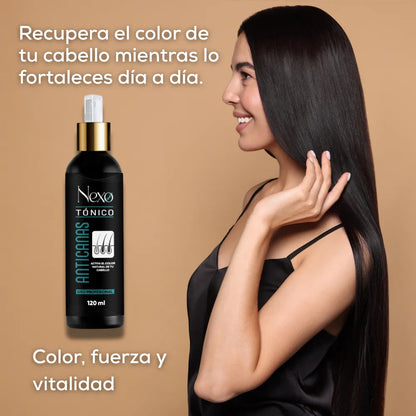 Tónico Anticanas Premium | Reactiva tu Color Natural desde la Raíz