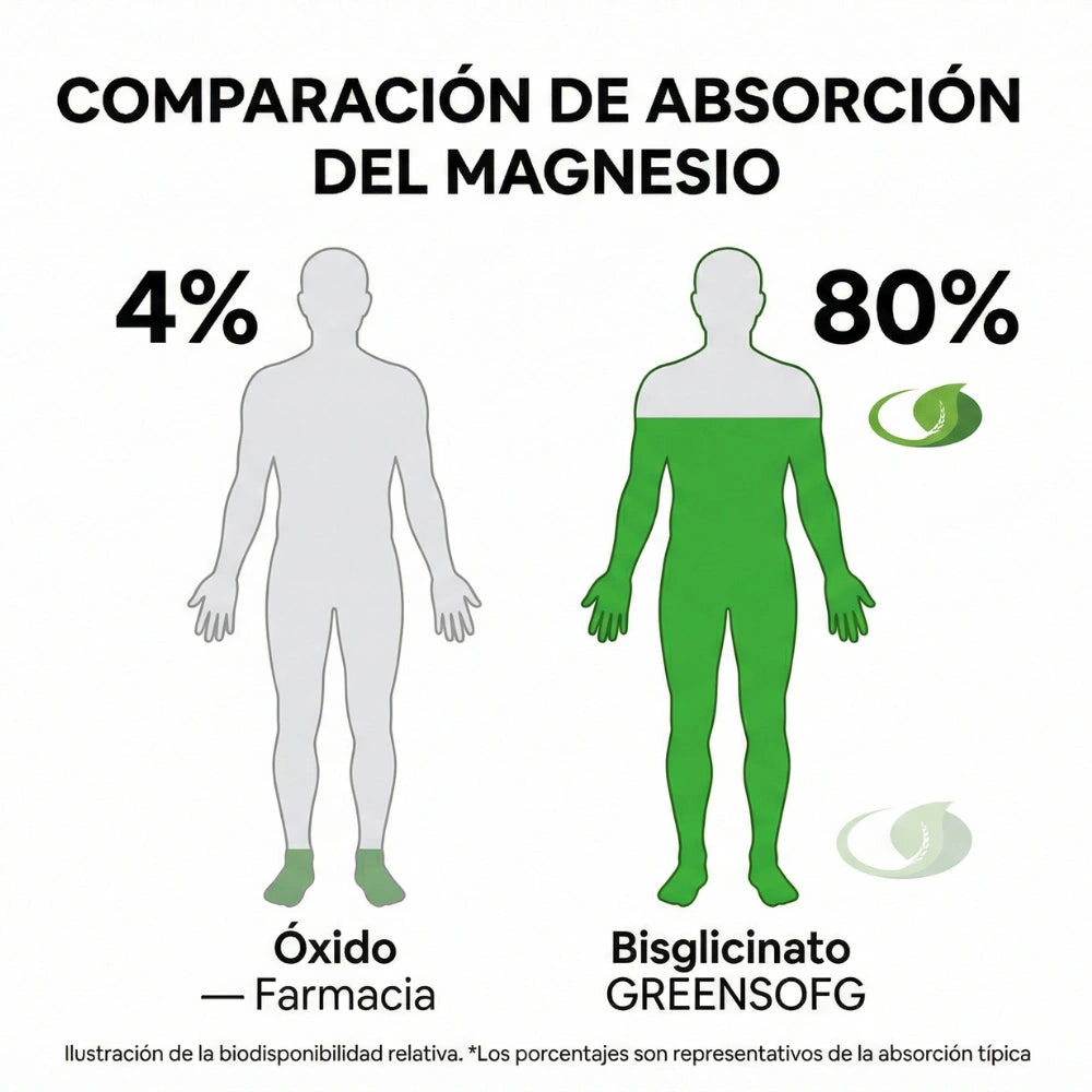 Bisglicinato de Magnesio GREENSOFG