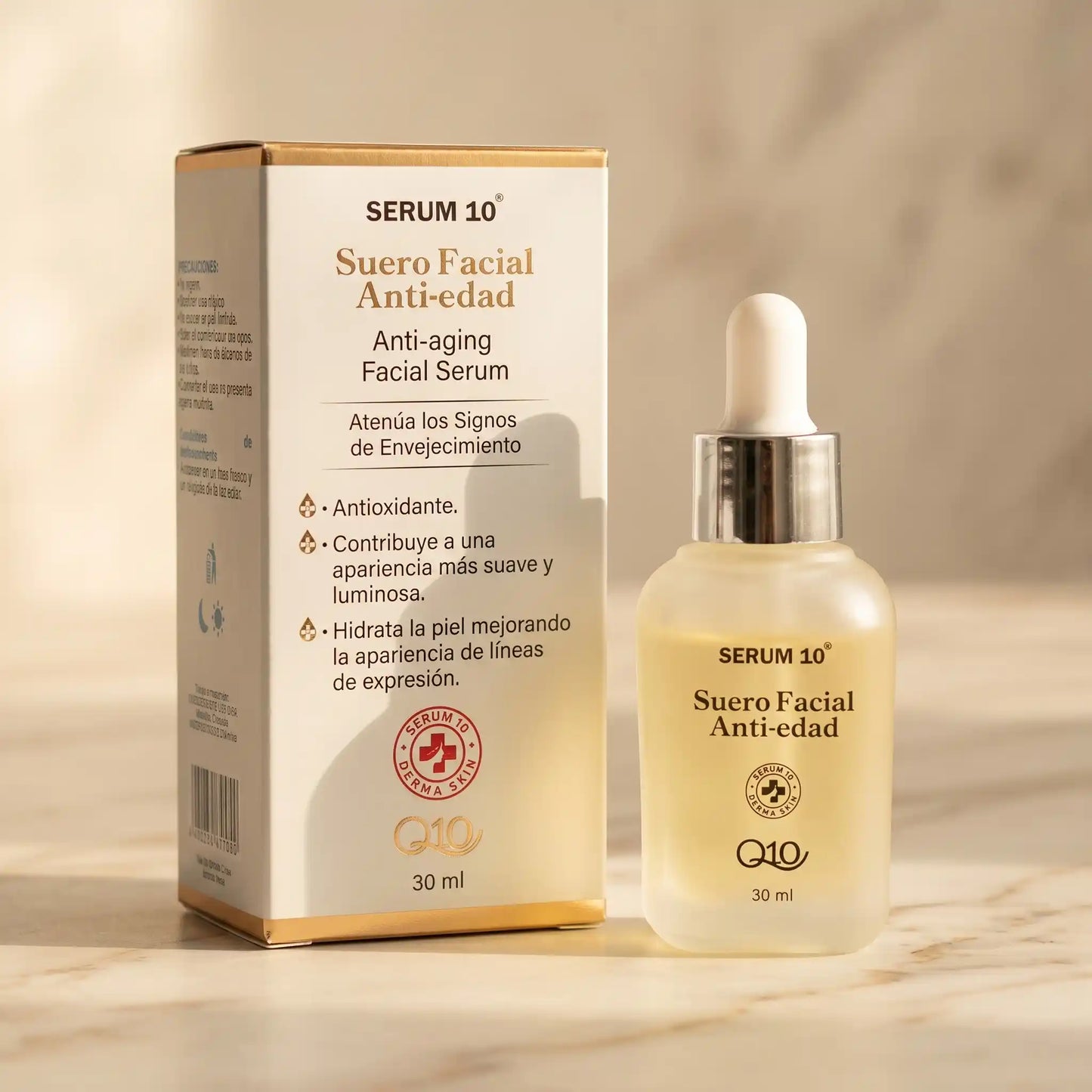 Serum Q10 Antimanchas y Reafirmante