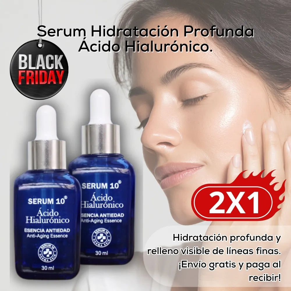 2x1 Serum Ácido Hialurónico | Hidratación Profunda - INACTIVO